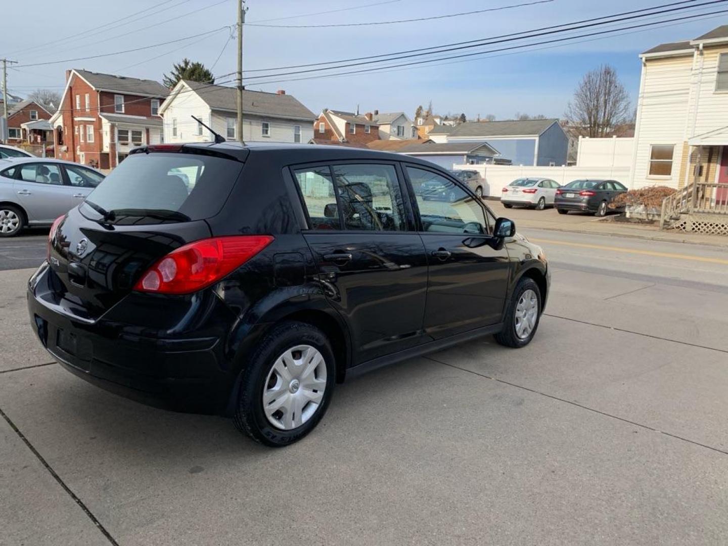 2011 BLACK NISSAN VERSA S (3N1BC1CP0BL) with an 1.8L engine, Automatic transmission, located at 503 First Street, Canonsburg, PA, 15317, (724) 745-0566, 40.266006, -80.178413 - Photo#4