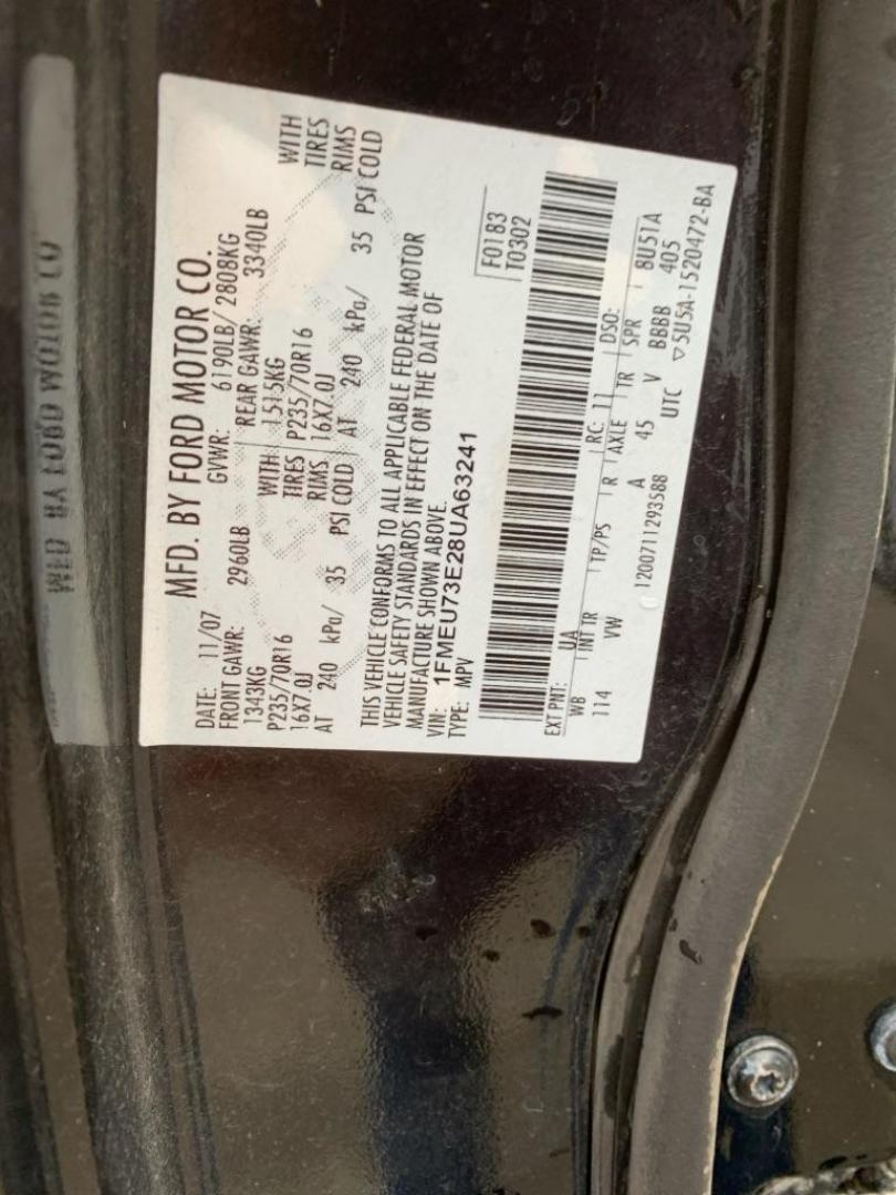 2008 BLACK FORD EXPLORER XLT (1FMEU73E28U) with an 4.0L engine, Automatic transmission, located at 503 First Street, Canonsburg, PA, 15317, (724) 745-0566, 40.266006, -80.178413 - Photo#14