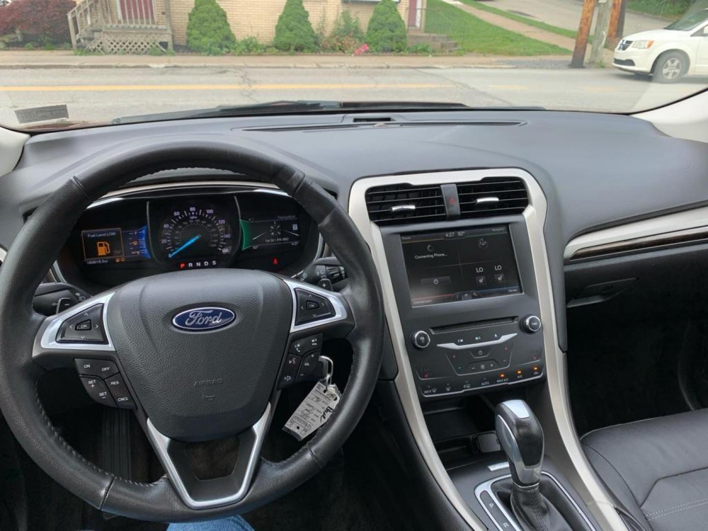 2015 MAROON FORD FUSION SE (3FA6P0T99FR) with an 2.0L engine, Automatic transmission, located at 503 First Street, Canonsburg, PA, 15317, (724) 745-0566, 40.266006, -80.178413 - Photo#23