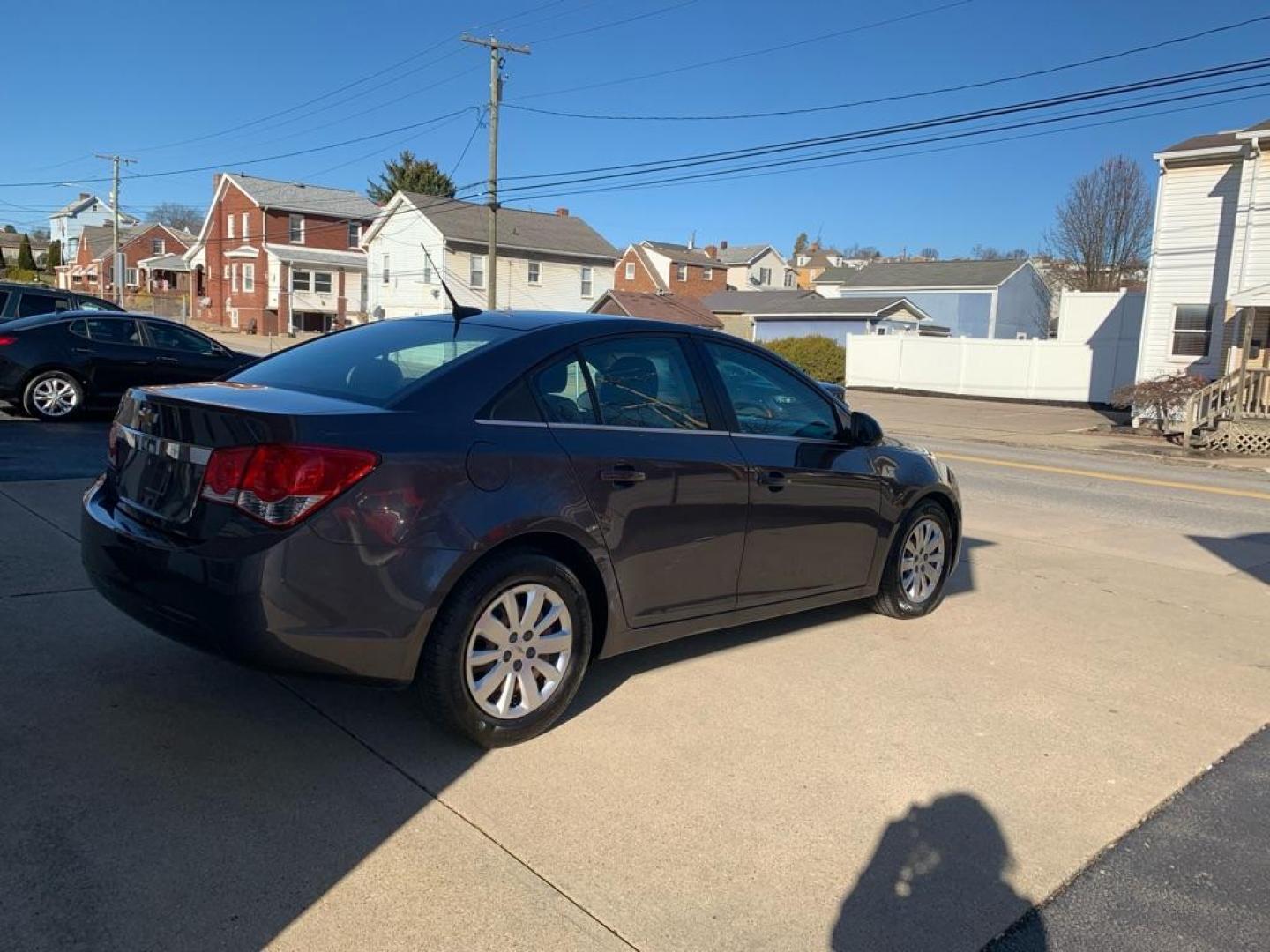 2011 GREY CHEVROLET CRUZE LS (1G1PC5SH5B7) with an 1.8L engine, Automatic transmission, located at 503 First Street, Canonsburg, PA, 15317, (724) 745-0566, 40.266006, -80.178413 - Photo#1